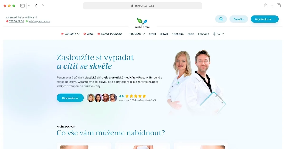 MyBestCare web